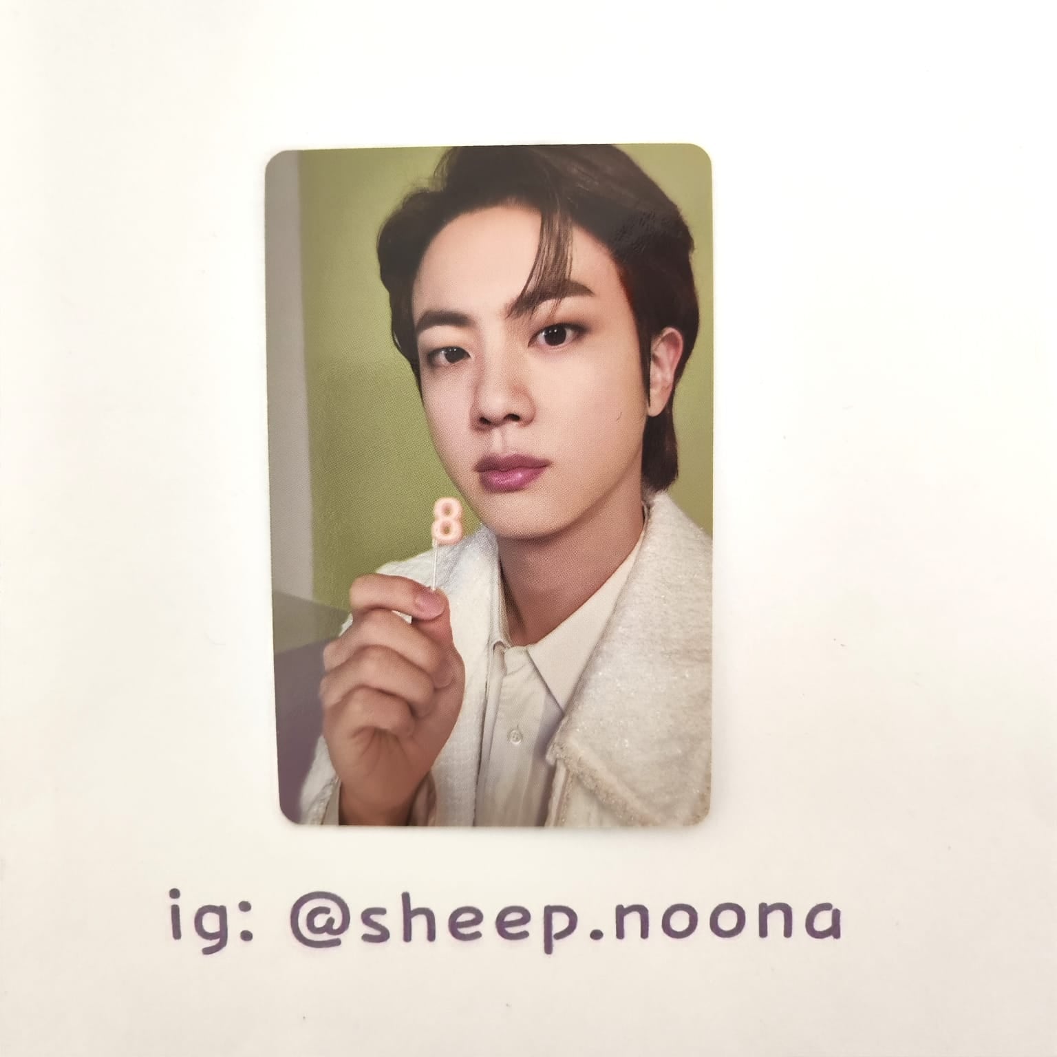 Photocards Jin BTS