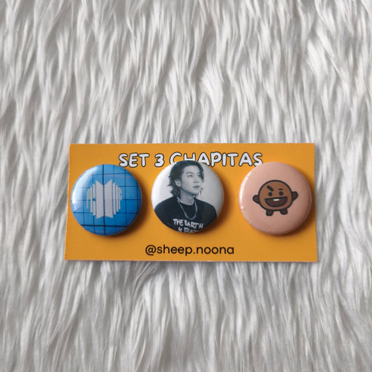 Chapas BTS