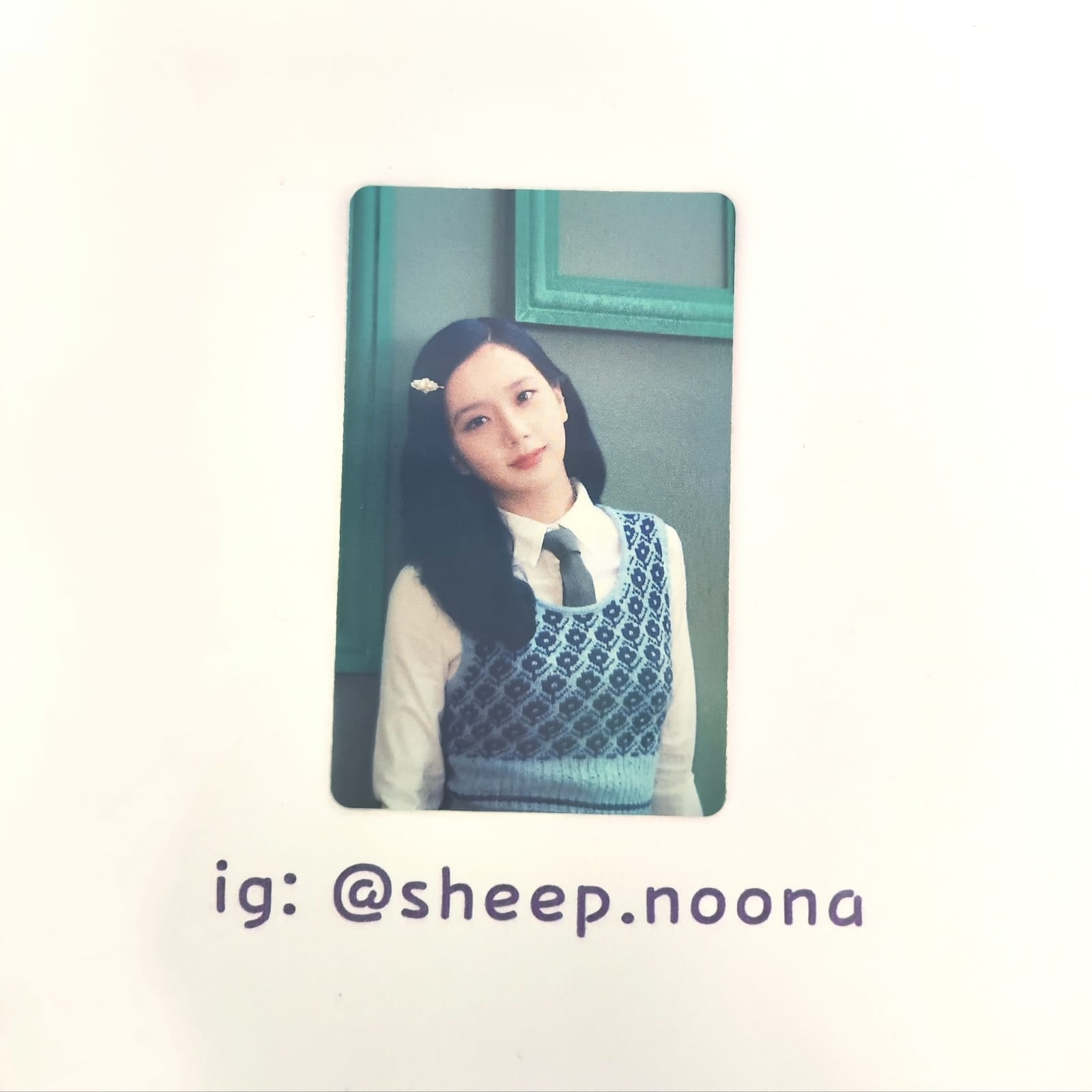Photocards Jisoo Blackpink