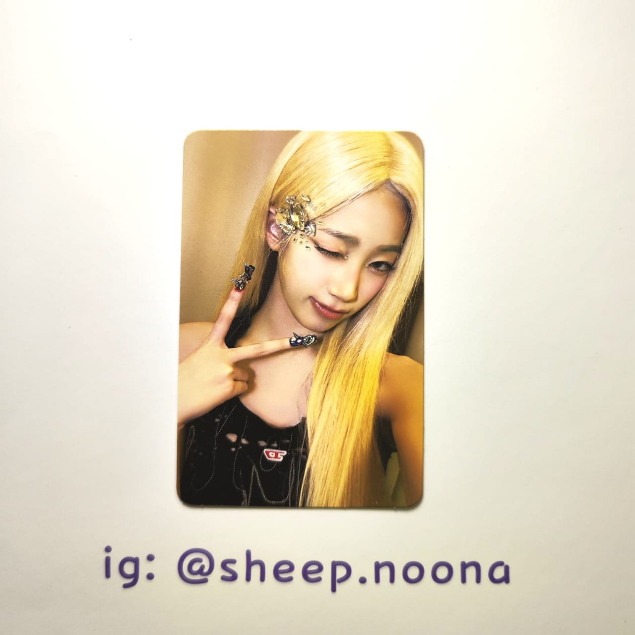 Photocard Kazuha Le Sserafim