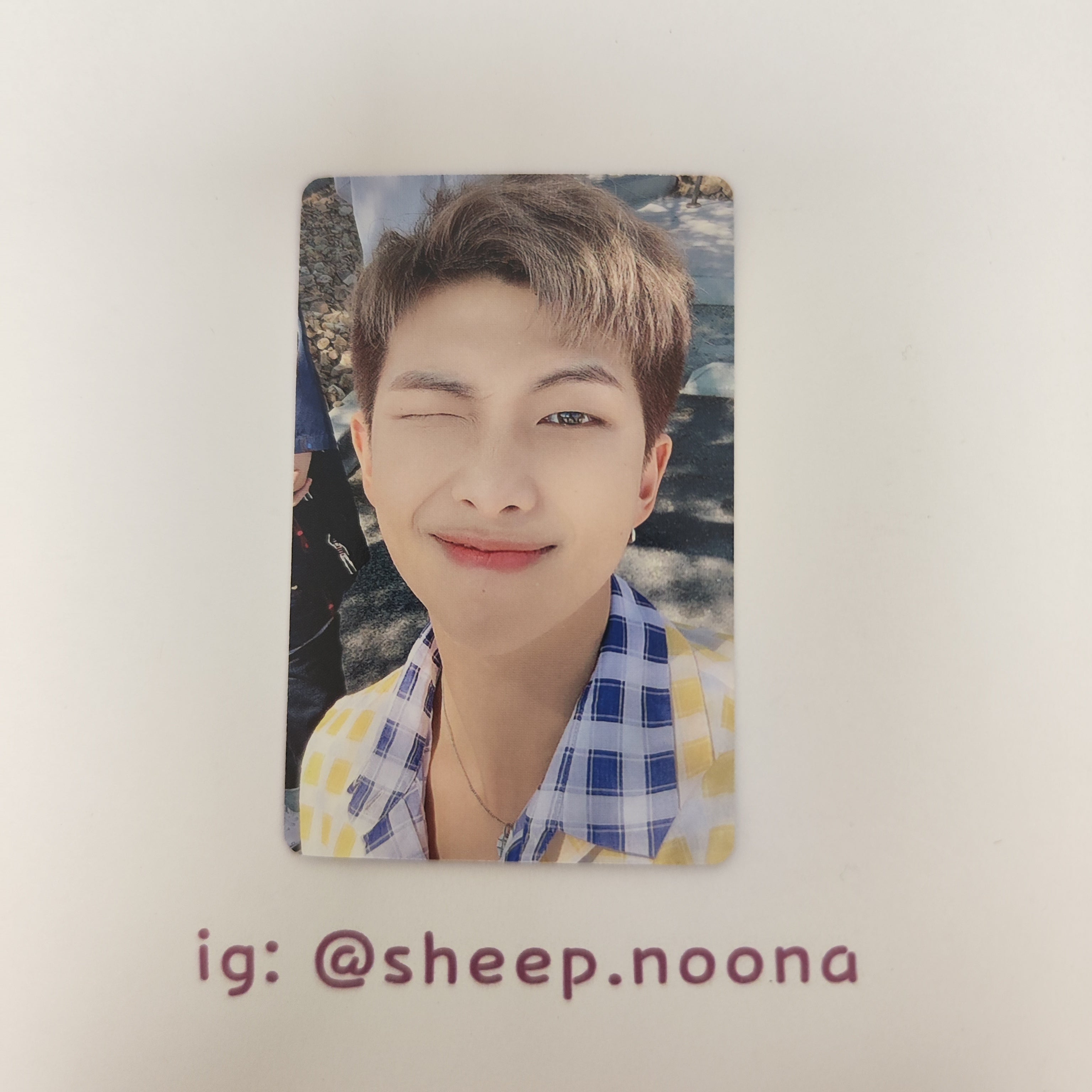 Photocard RM BTS