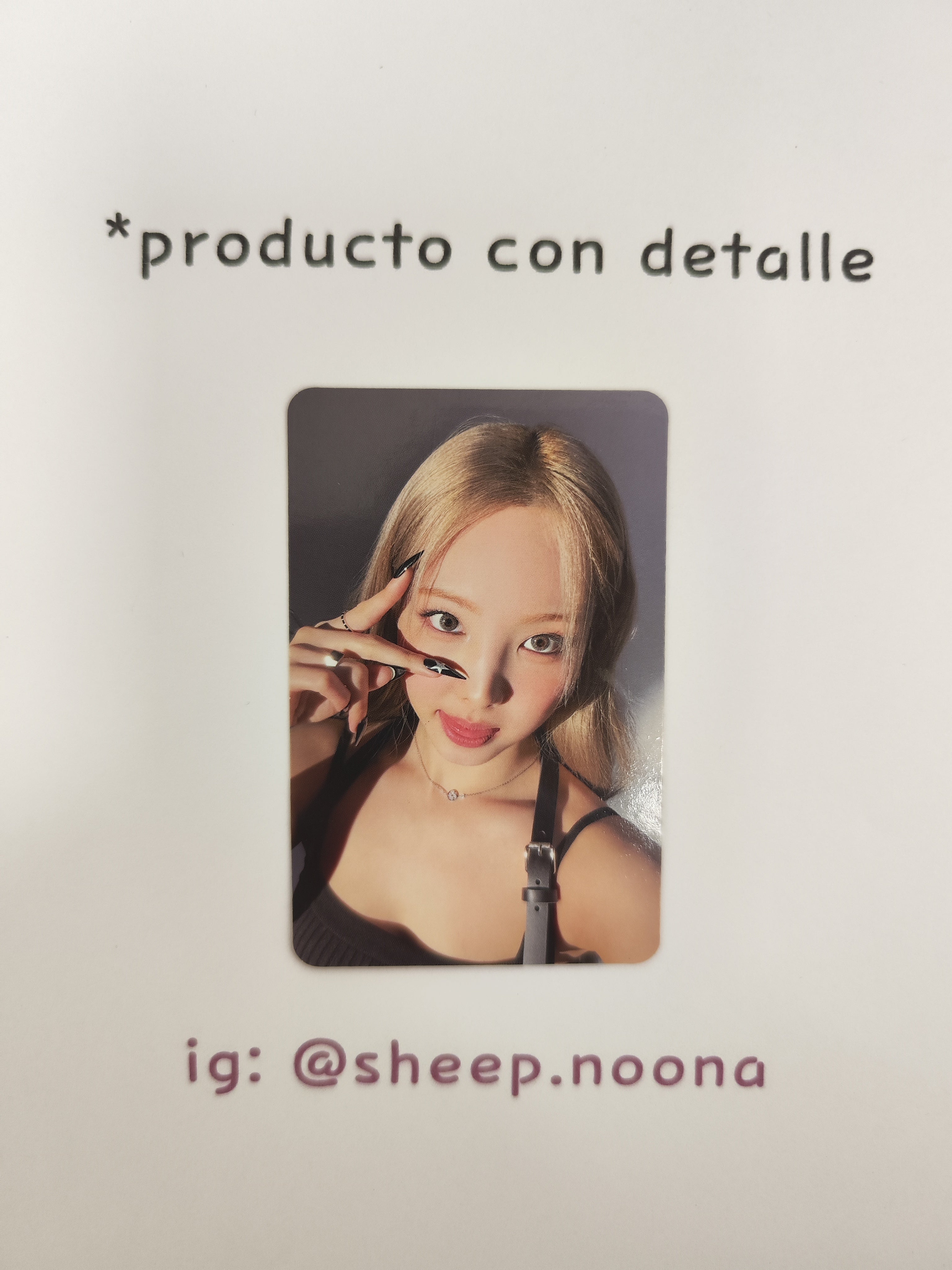 Photocard Nayeon Twice