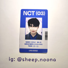Photocards Chenle NCT Dream