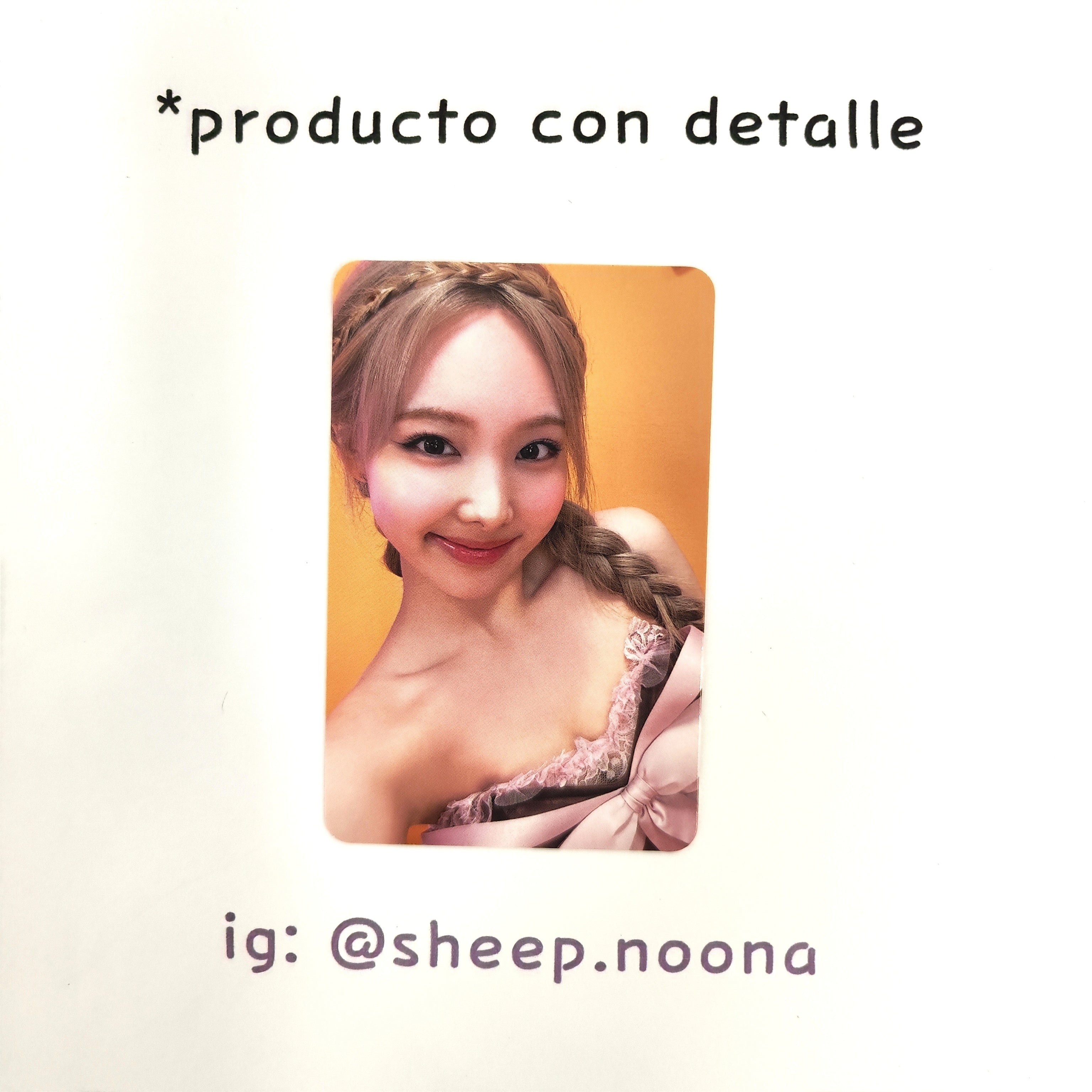 Photocard Nayeon Twice