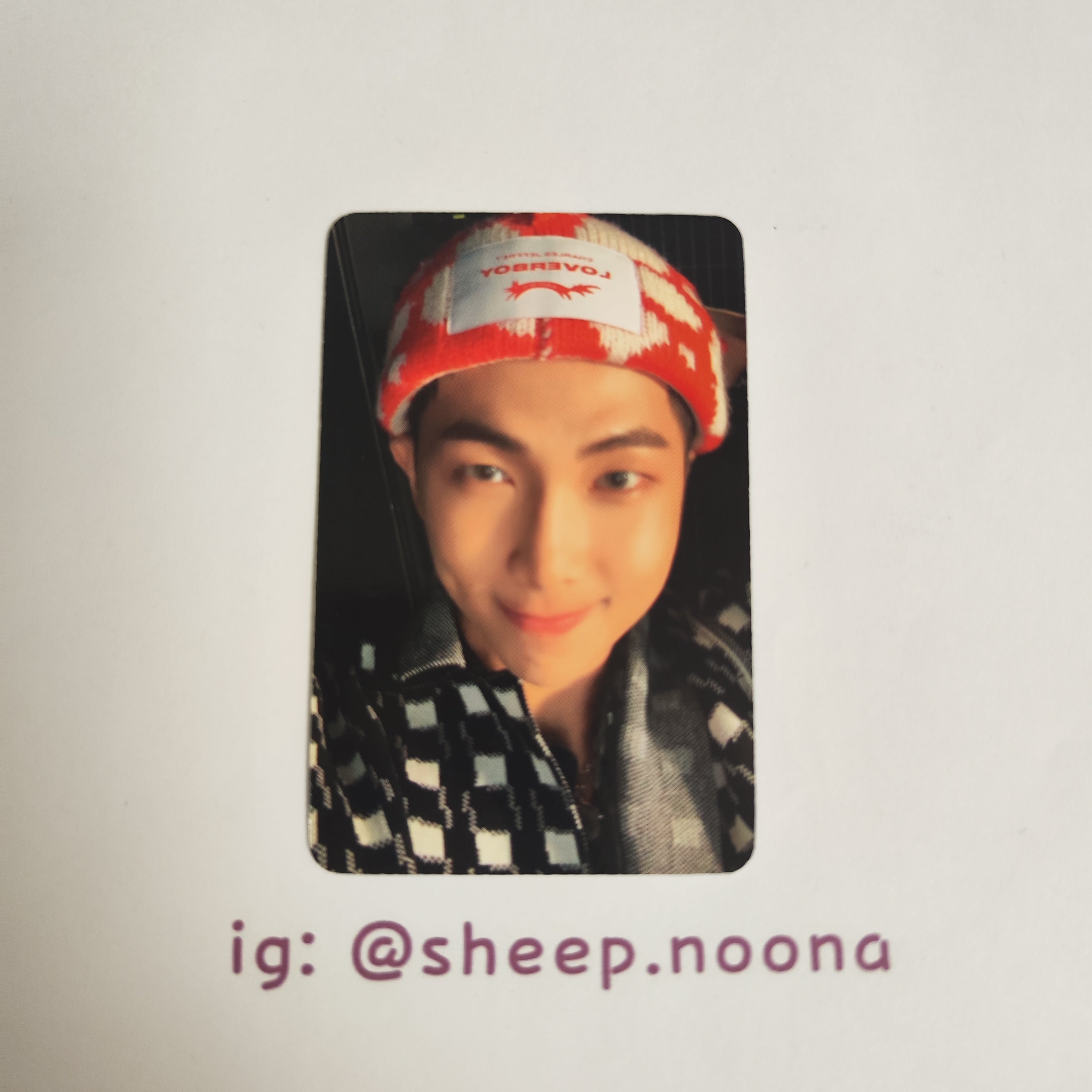 Photocard RM BTS