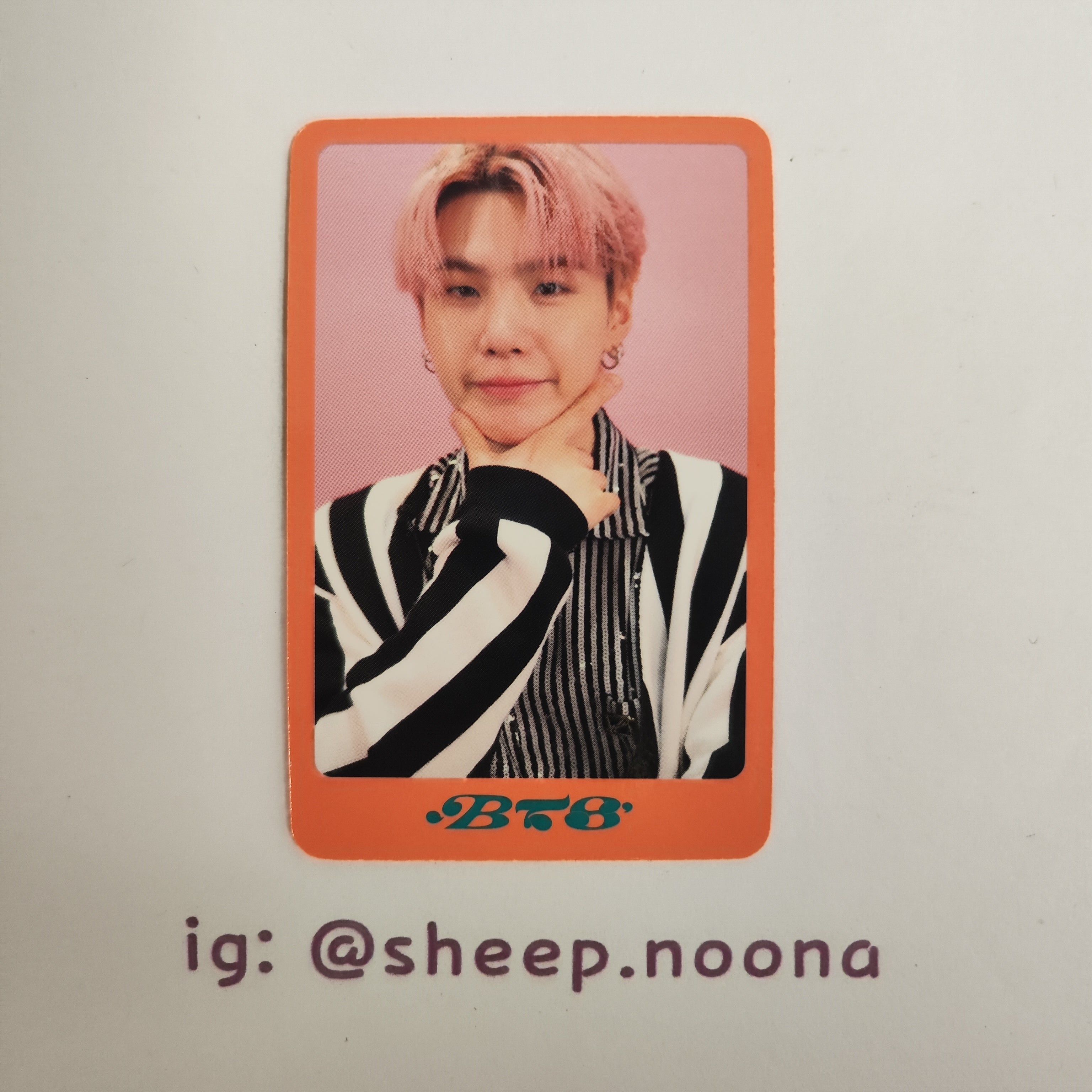 Photocards Suga BTS