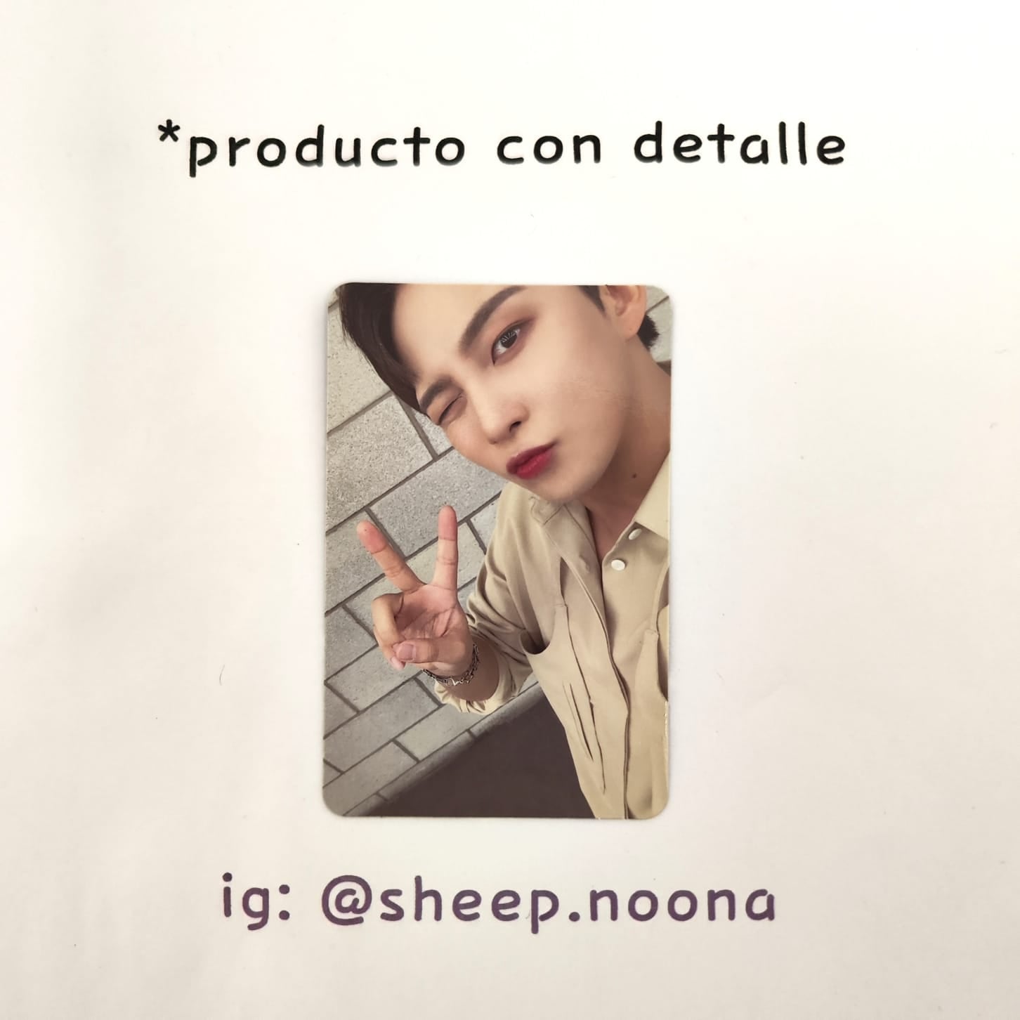 Photocards Jongho Ateez
