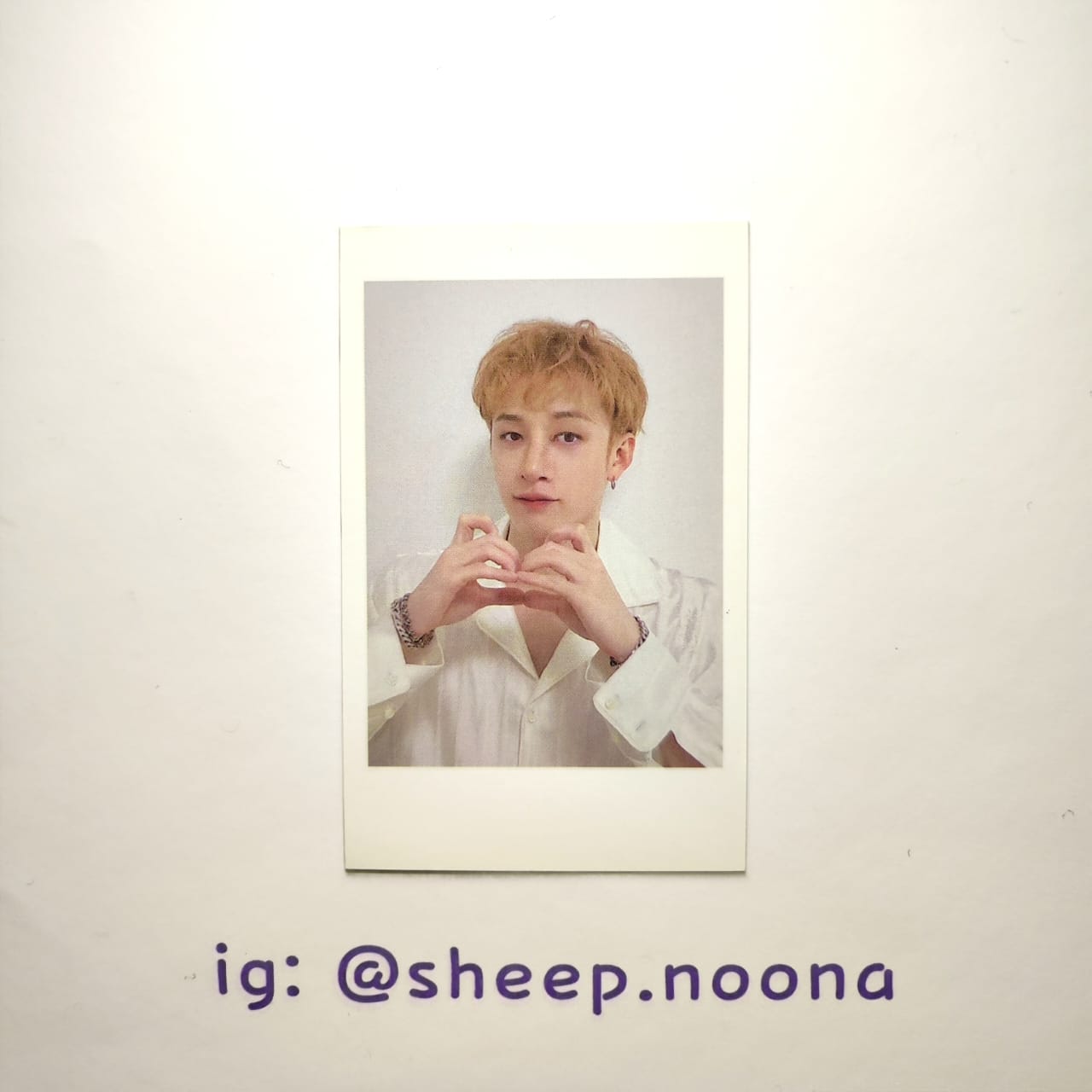 Photocards Bangchan SKZ