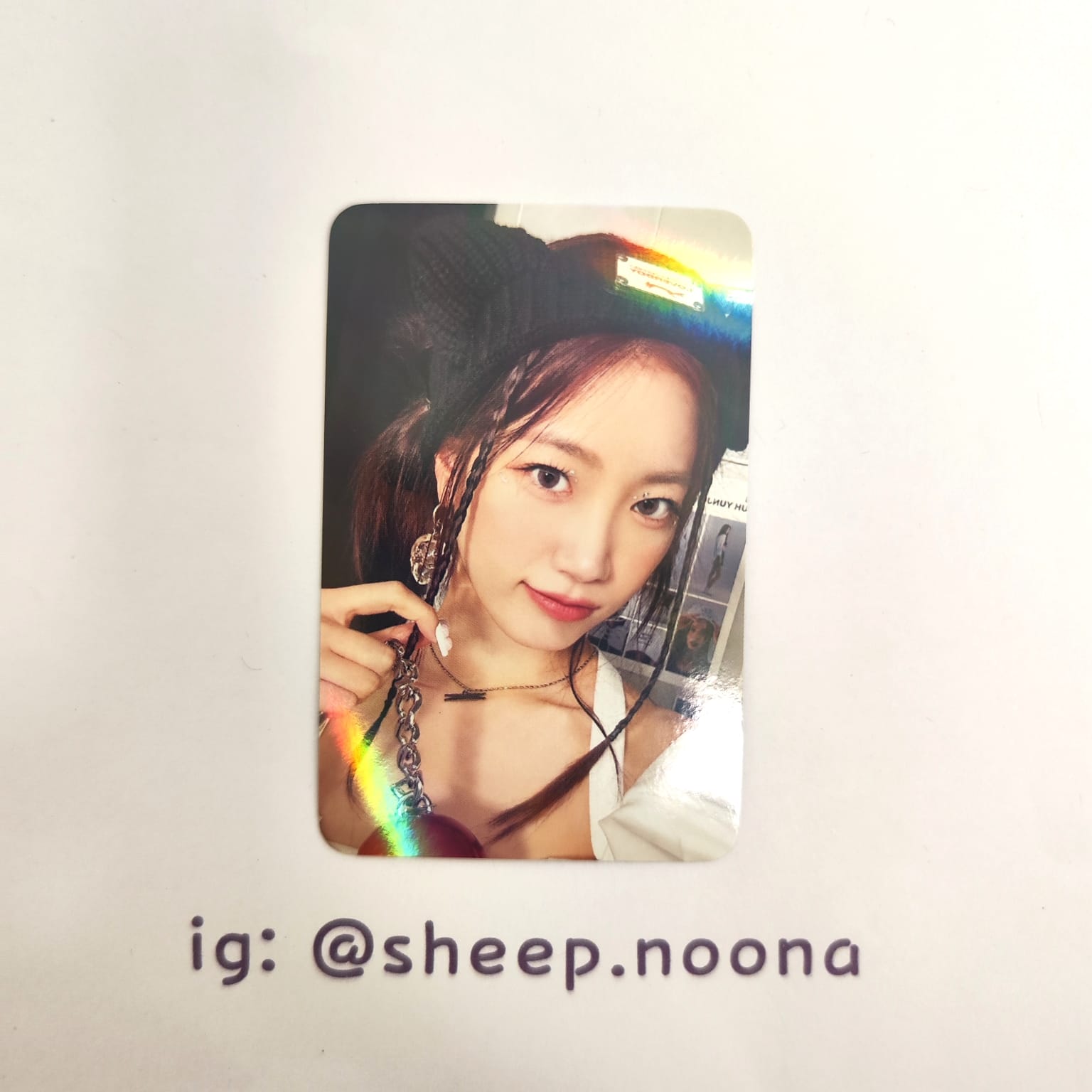 Photocard Kazuha Le Sserafim