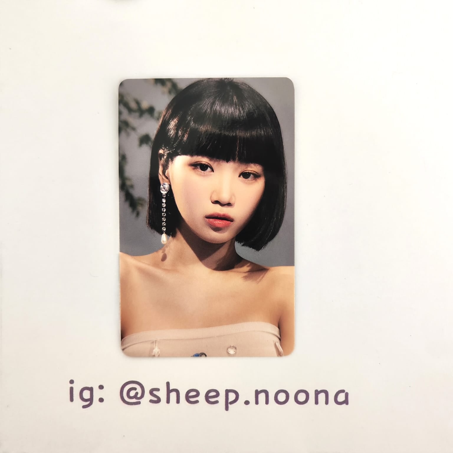 Photocards Chaewon Le Sserafim