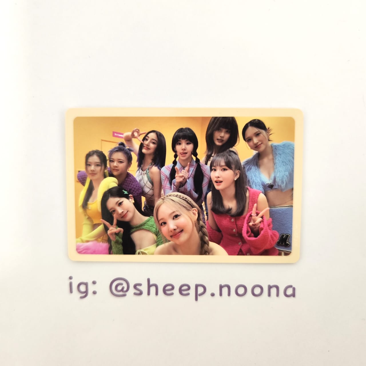 Photocards Units / Grupales Twice