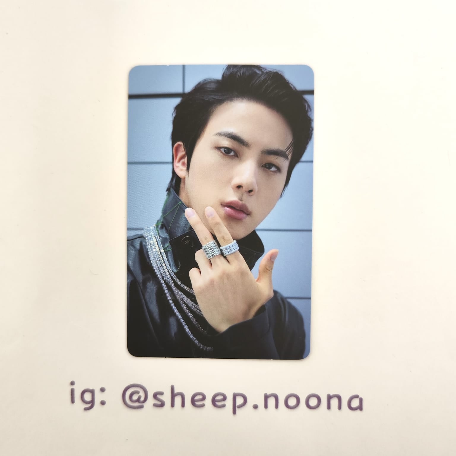 Photocards Jin BTS