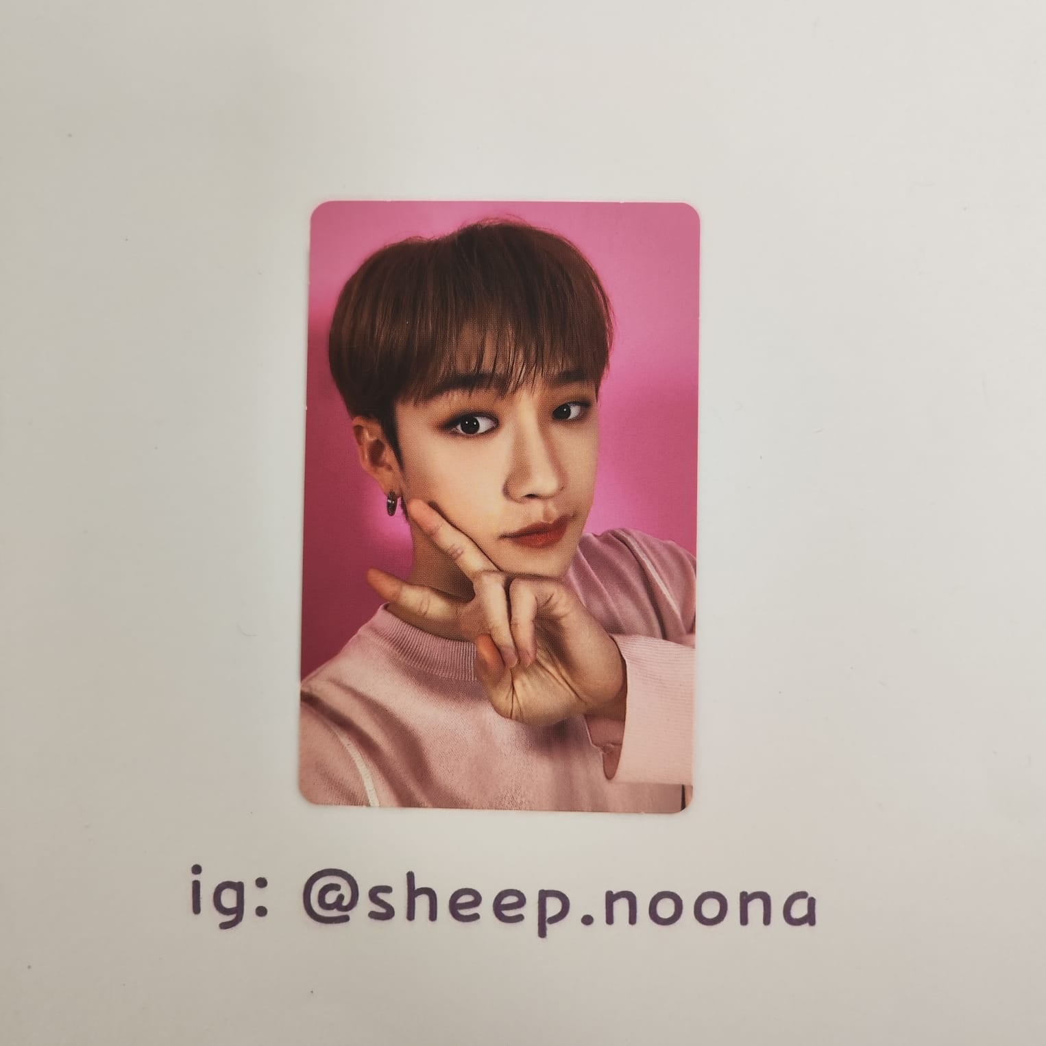 Photocards Bangchan SKZ