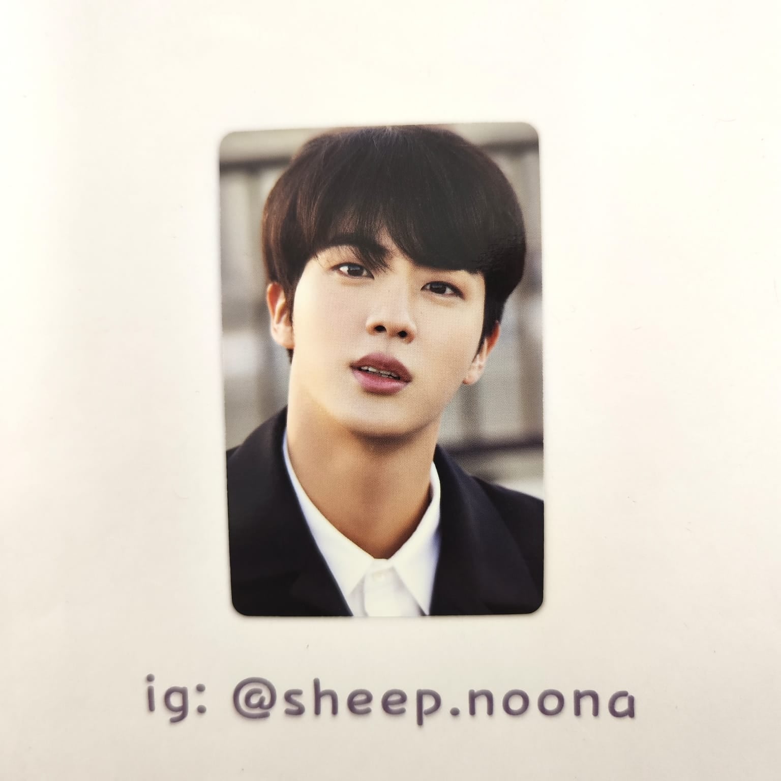 Photocards Jin BTS