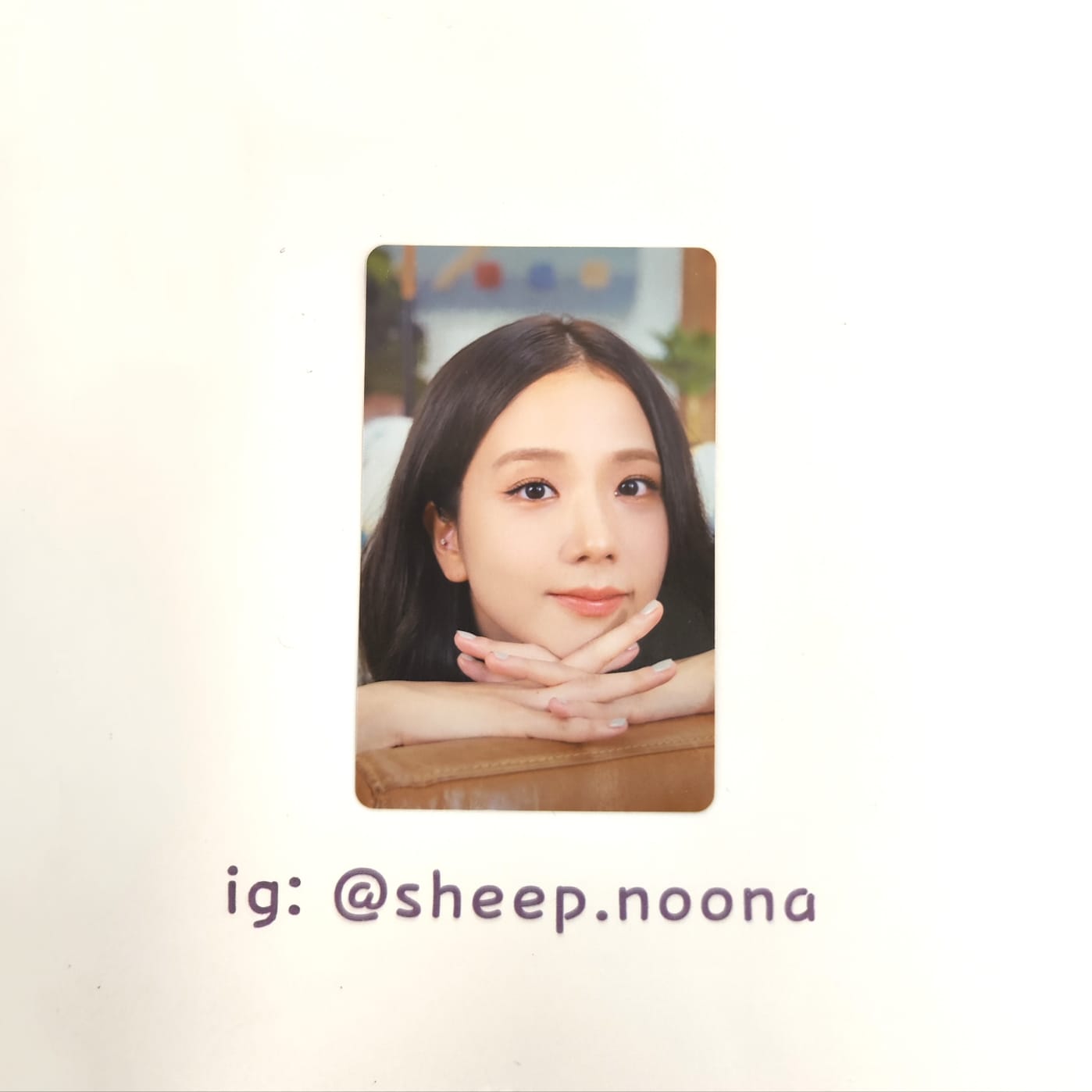 Photocards Jisoo Blackpink