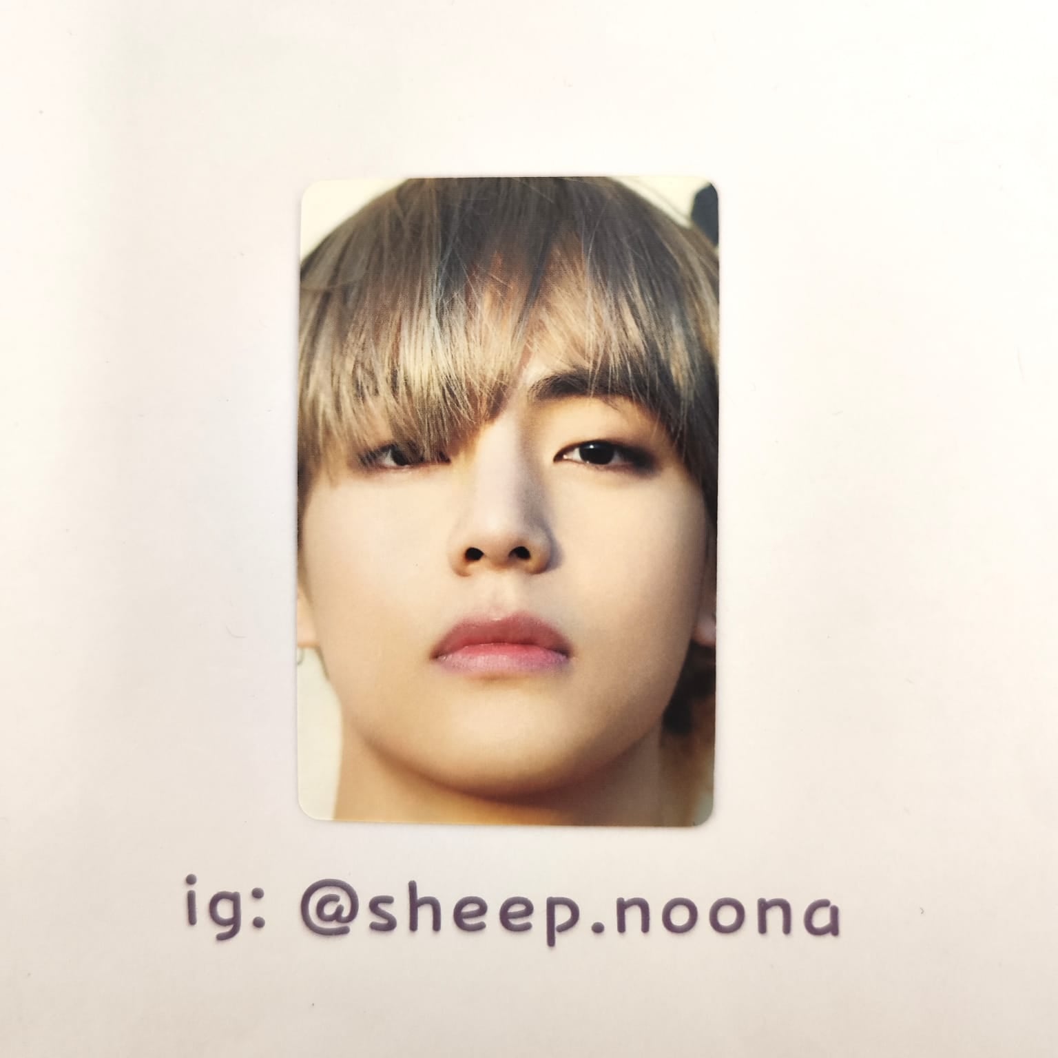 Photocards V BTS