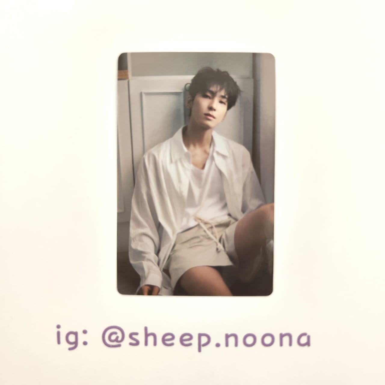 Photocards Wonwoo Seventeen