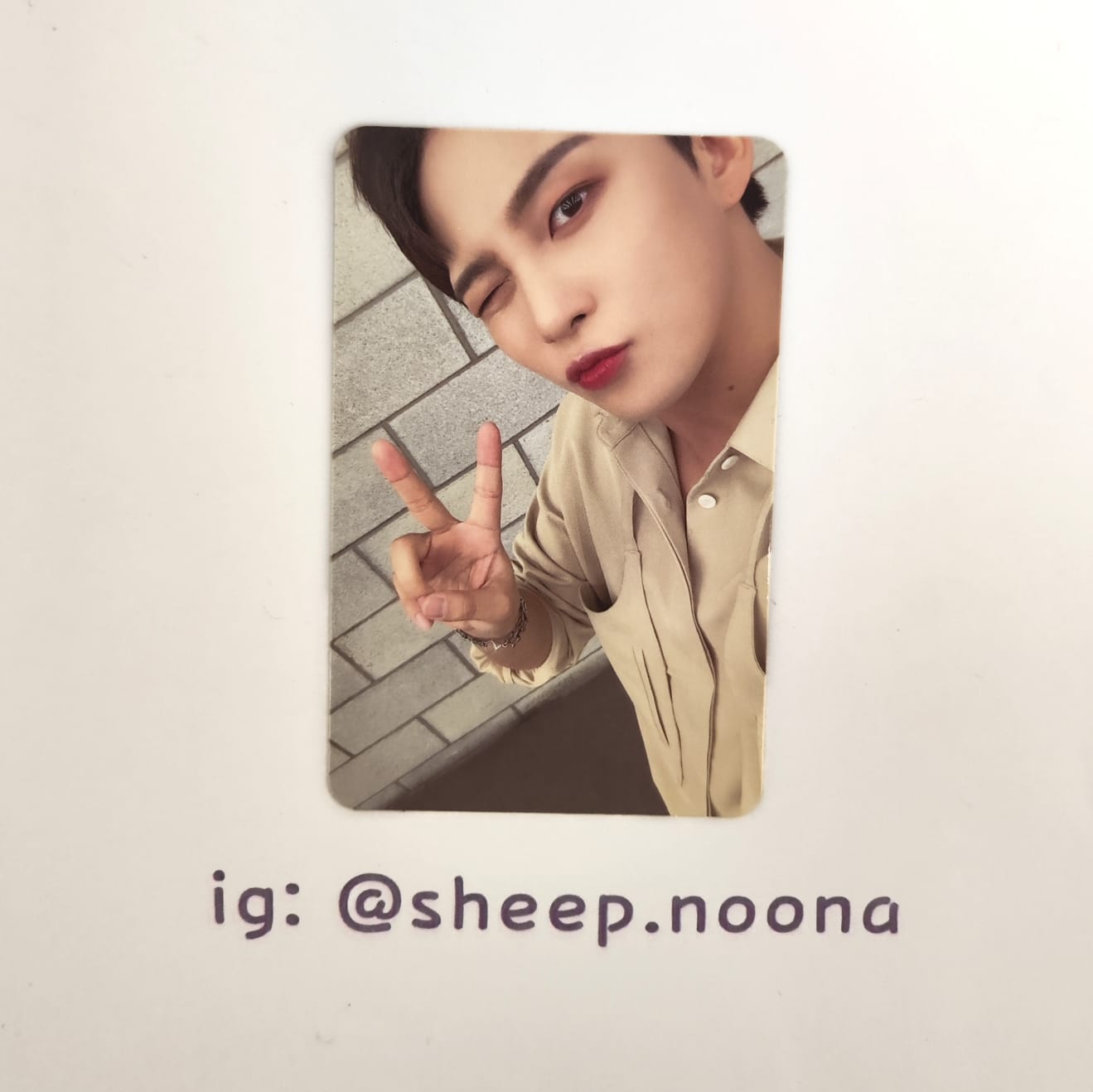 Photocards Jongho Ateez