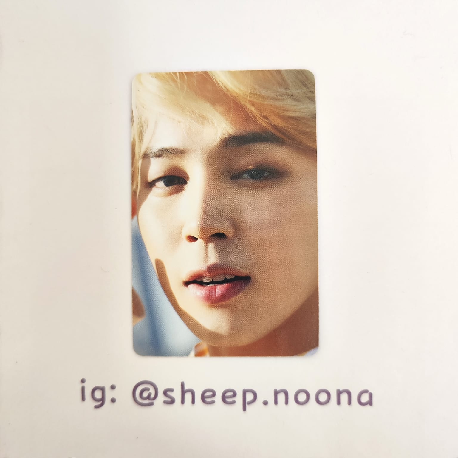 Photocards Jimin BTS