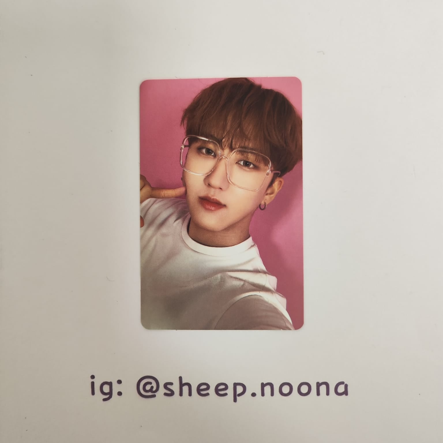 Photocards Changbin SKZ
