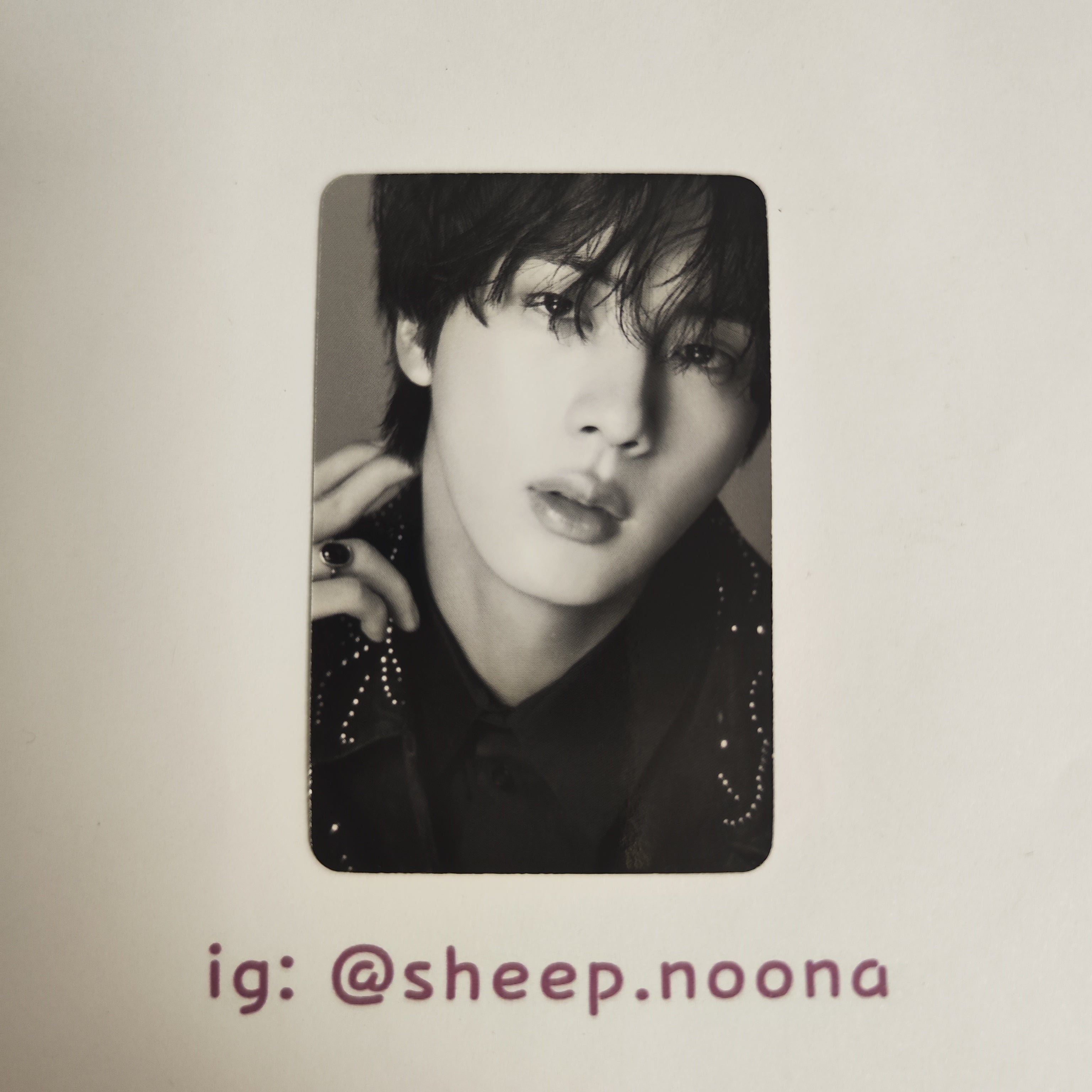 Photocards Jin BTS
