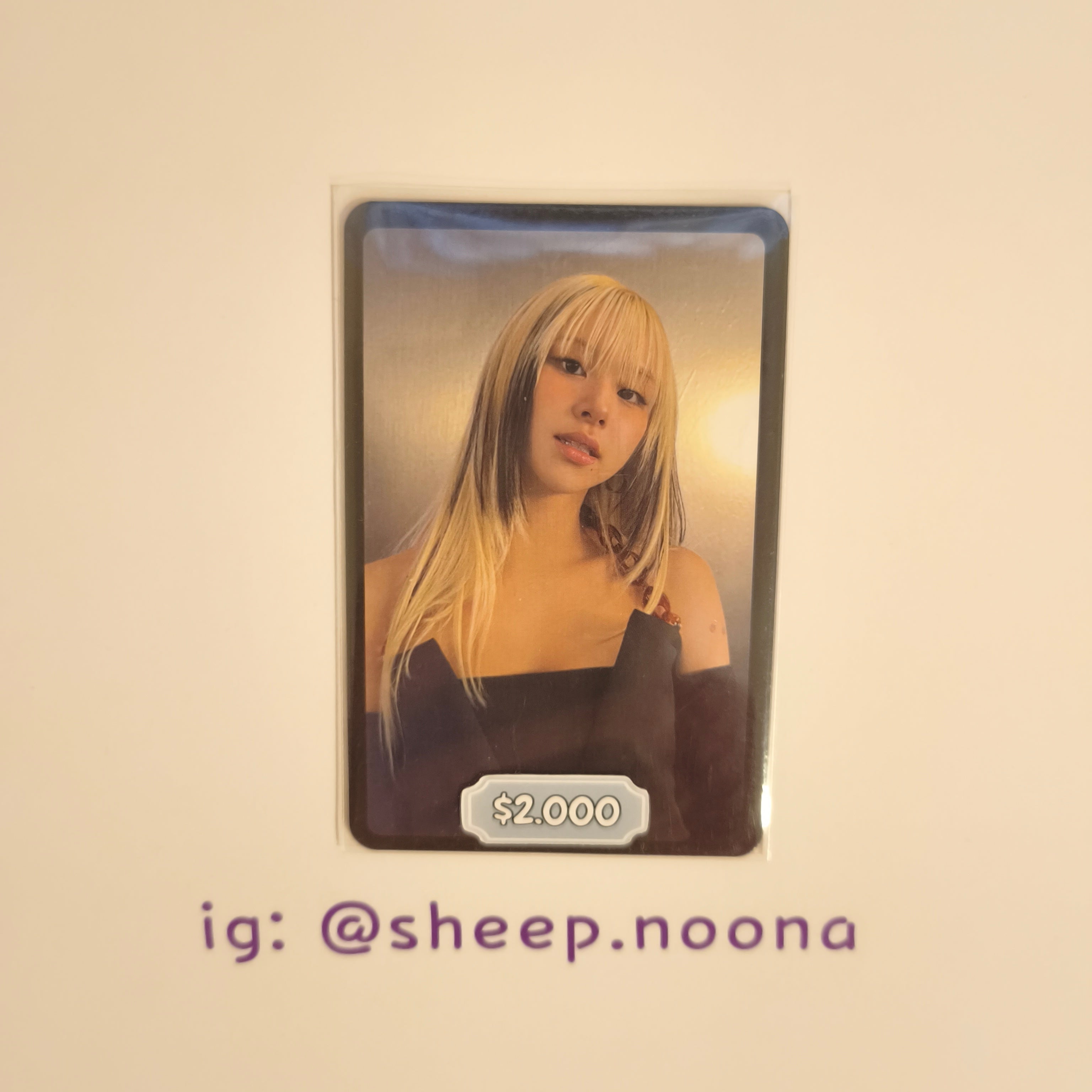 Photocards Chaeyoung Twice