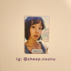Photocards Chaeyoung Twice