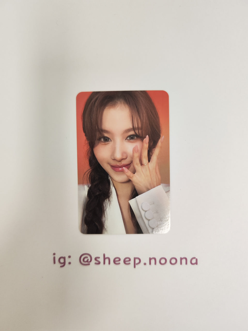 Photocard Sana Twice