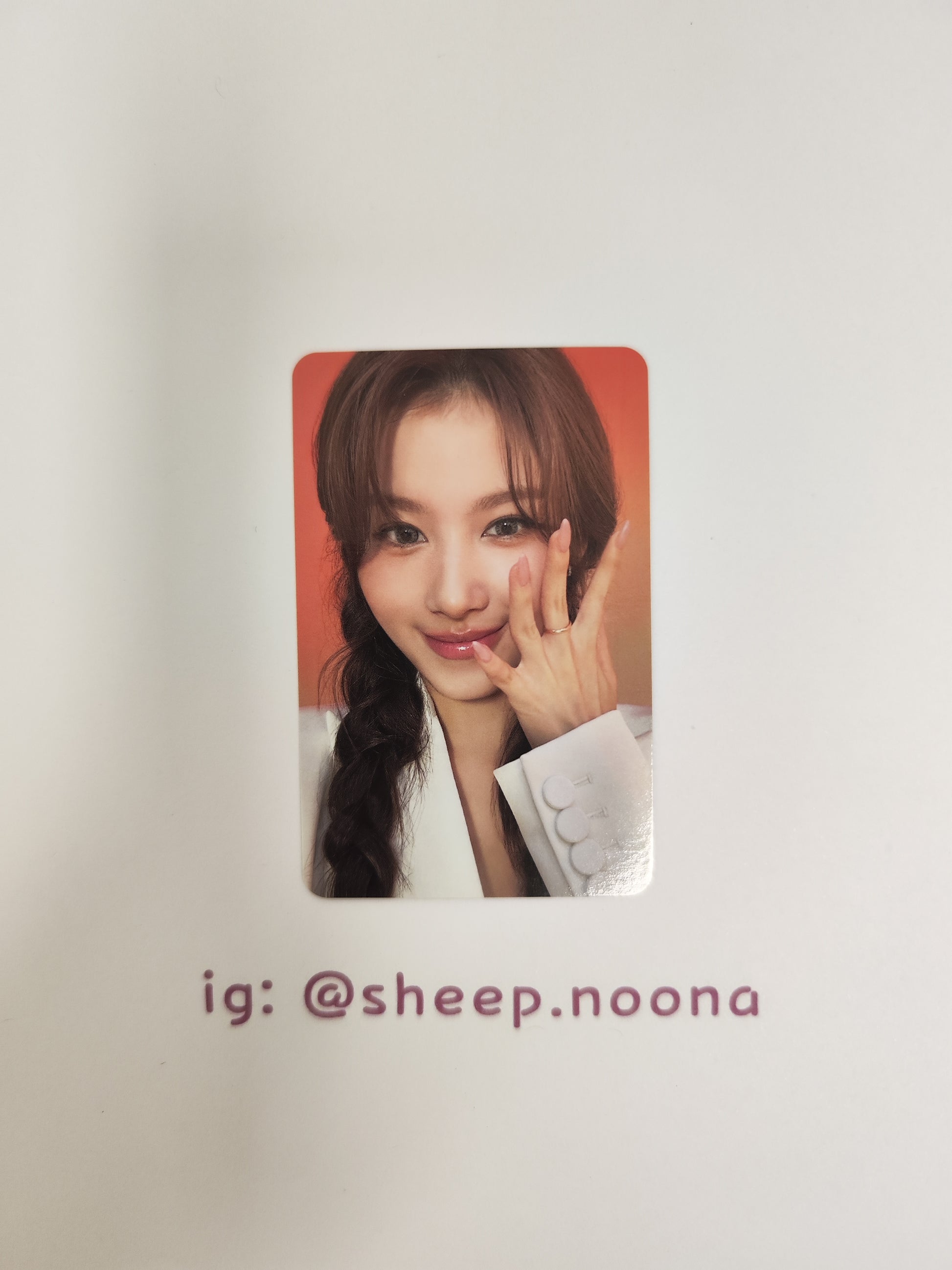 Photocard Sana Twice