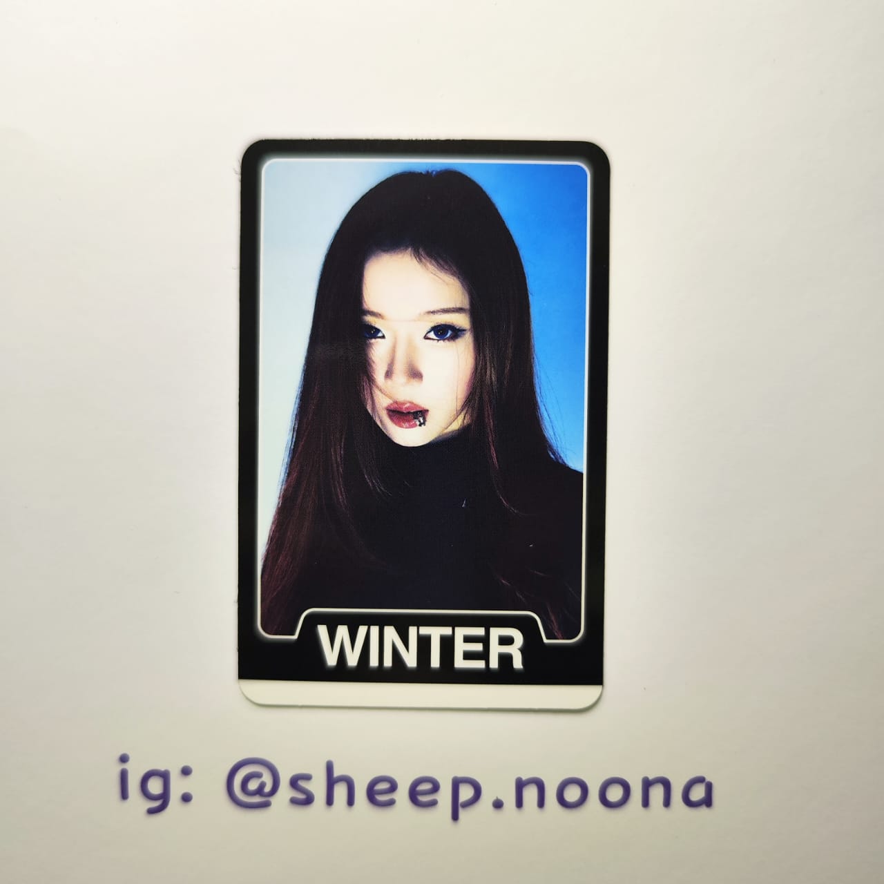 Photocards Winter Aespa