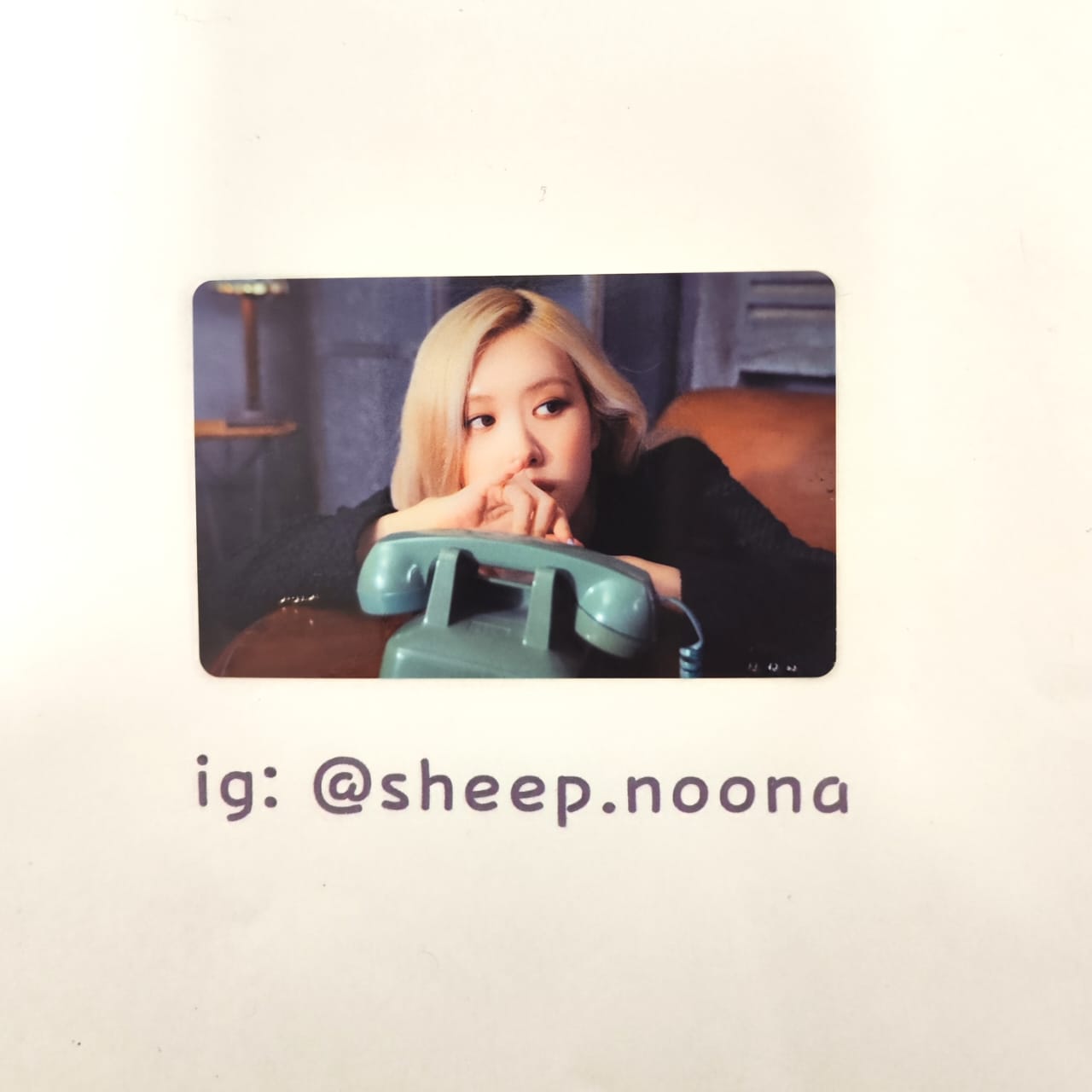 Photocards Rose Blackpink