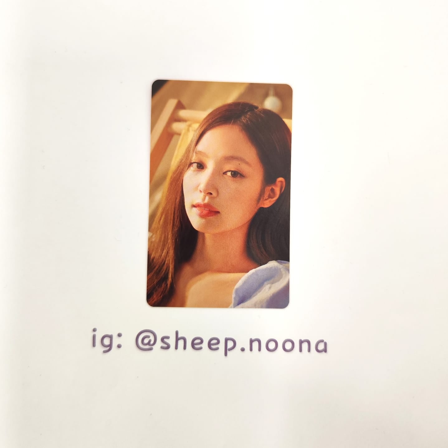 Photocards Jennie Blackpink
