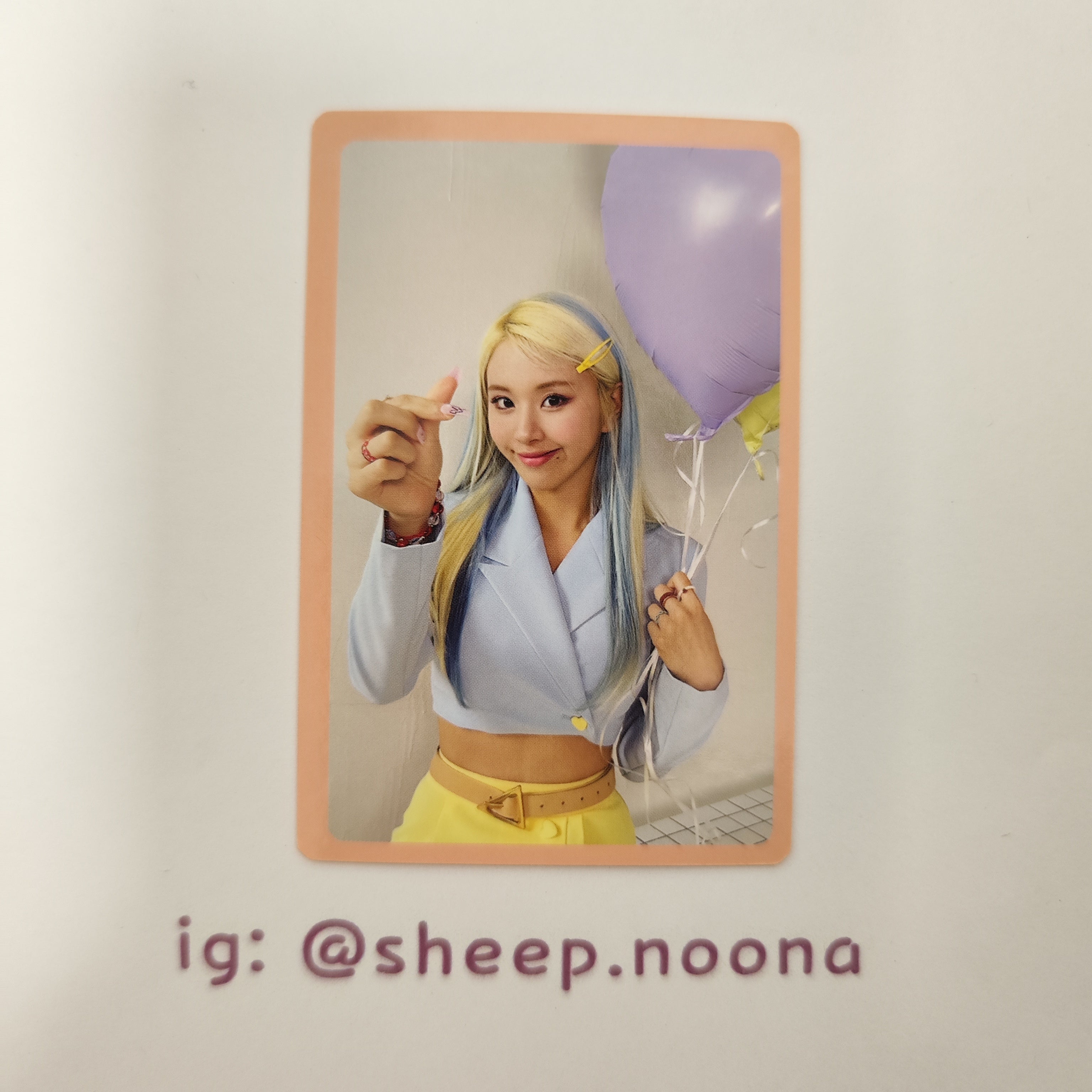 Photocards Chaeyoung Twice