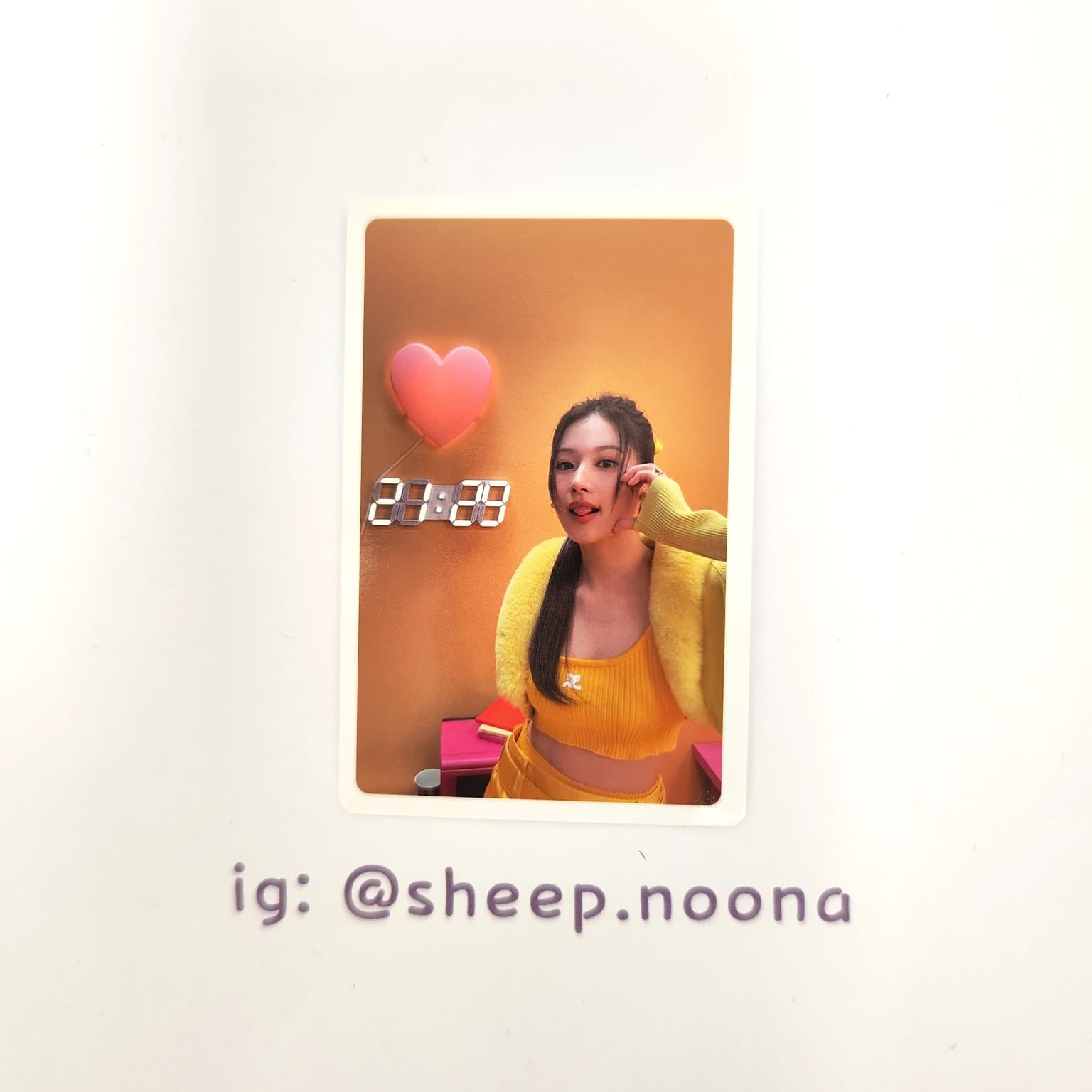Photocard Sana Twice